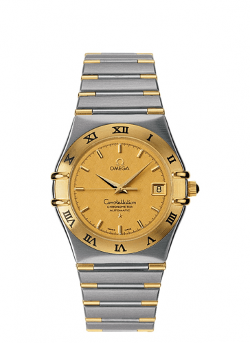 Constellation Automatic 35.5 Stainless Steel / Yellow Gold / Champagne