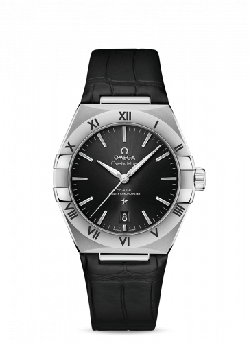 Constellation Master Chronometer 39 Stainless Steel / Black / Alligator