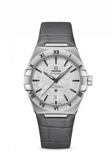 Constellation Master Chronometer 39 Stainless Steel / Silver / Alligator