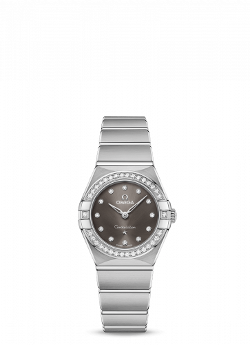 Constellation Manhattan 25 Quartz Stainless Steel / Grey - Diamond / Diamond