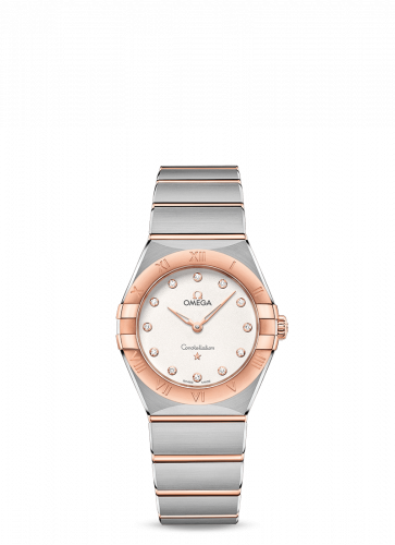 Constellation Manhattan 28 Quartz Stainless Steel / Sedna Gold / Silver Diamond