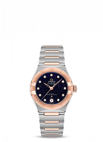 Constellation Manhattan 29 Co-Axial Master Chronometer Stainless Steel / Sedna Gold / Aventurine