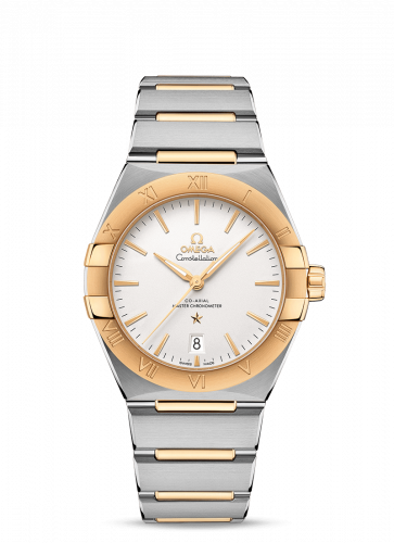 Constellation Master Chronometer 39 Stainless Steel / Yellow Gold / Silver / Bracelet