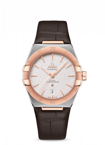 Constellation Master Chronometer 39 Stainless Steel / Sedna / Silver / Alligator