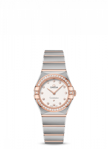 Constellation Manhattan 25 Quartz Stainless Steel / Sedna Gold / Silver Diamond / Diamond