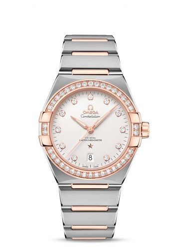 Constellation Master Chronometer 39 Stainless Steel / Sedna - Diamond / Silver / Bracelet