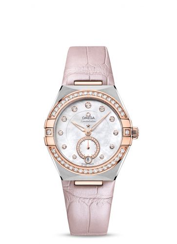 Constellation Master Chronometer Small Seconds 34 Stainless Steel / Sedna Gold / Diamond / MOP