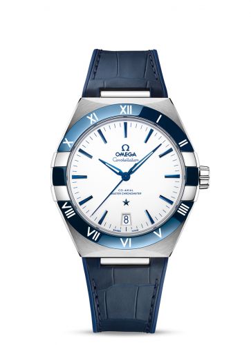 Constellation Master Chronometer 41 Stainless Steel / Ceramic / White