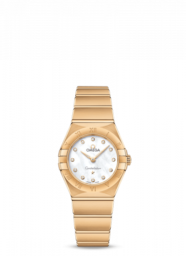 Constellation Manhattan 25 Quartz Yellow Gold / MOP