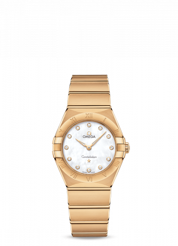 Constellation Manhattan 28 Quartz Yellow Gold / MOP