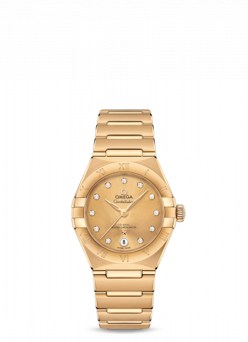 Constellation Manhattan 29 Co-Axial Master Chronometer Yellow Gold / Champagne