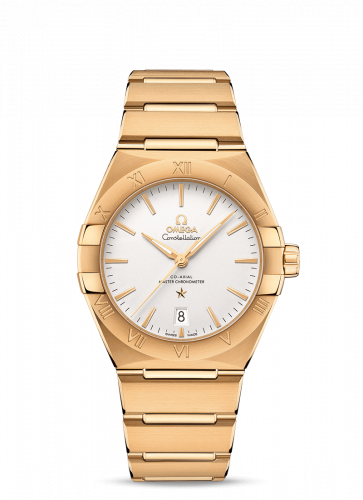 Constellation Master Chronometer 39 Yellow Gold / Silver / Bracelet