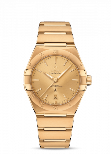 Constellation Master Chronometer 39 Yellow Gold / Champagne / Bracelet