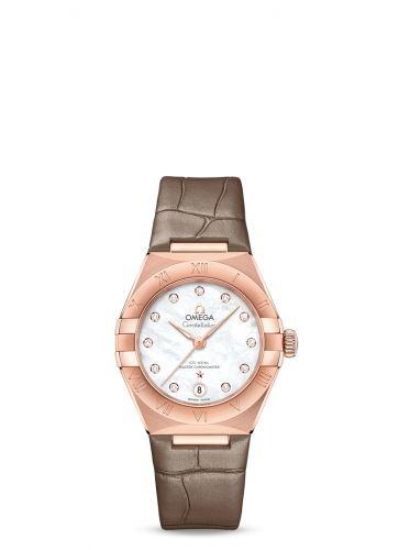 Constellation Manhattan 29 Co-Axial Master Chronometer Sedna Gold / MOP