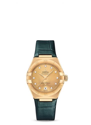 Constellation Manhattan 29 Co-Axial Master Chronometer Yellow Gold / Champagne - Diamond