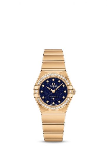 Constellation Manhattan 25 Quartz Yellow Gold / Aventurine / Diamond