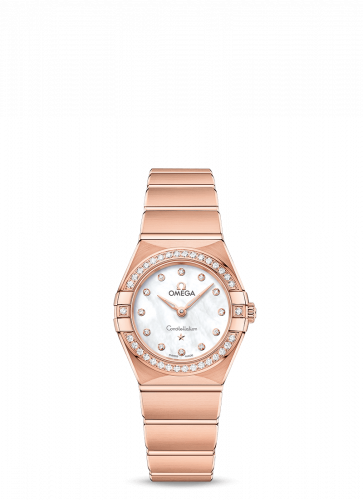 Constellation Manhattan 25 Quartz Sedna Gold / MOP / Diamond