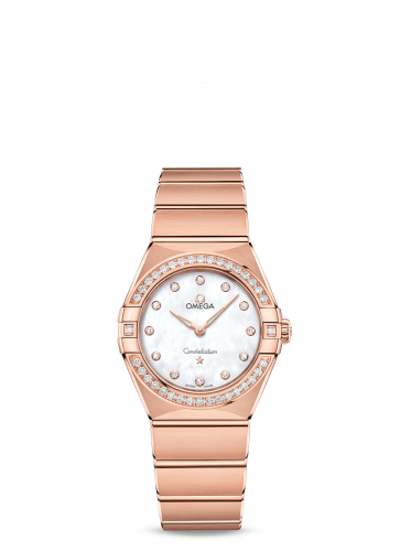 Constellation Manhattan 28 Quartz Sedna Gold / MOP / Diamond