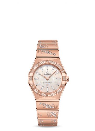 Constellation Manhattan 28 Quartz Sedna Gold / MOP - Diamond / Diamond