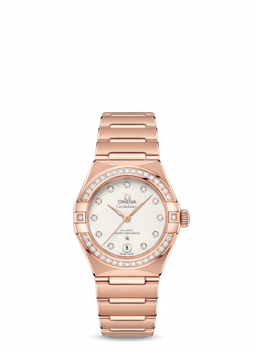 Constellation Manhattan 29 Co-Axial Master Chronometer Sedna Gold / Silver / Diamond