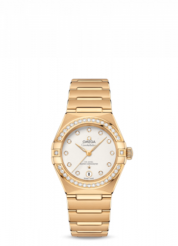 Constellation Manhattan 29 Co-Axial Master Chronometer Yellow Gold / Silver /Diamond