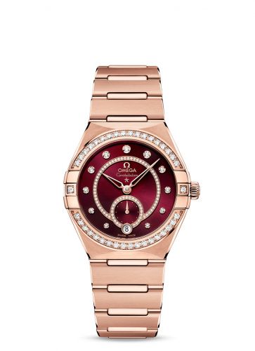 Constellation Master Chronometer Small Seconds 34 Sedna Gold / Diamond / Black / Bracelet