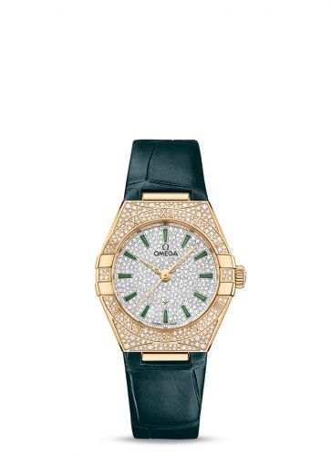 Constellation Manhattan 29 Co-Axial Master Chronometer Sedna Gold / Snow