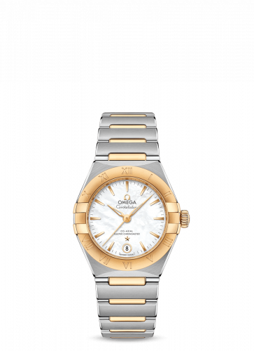 Constellation Manhattan 29 Co-Axial Master Chronometer Stainless Steel / Yellow Gold / MOP