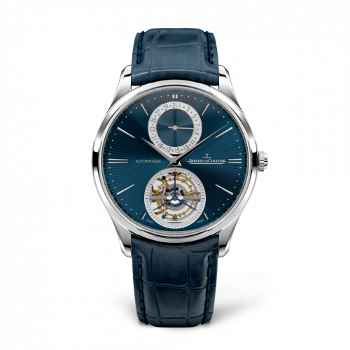 Master Ultra Thin Tourbillon White Gold / Blue Enamel