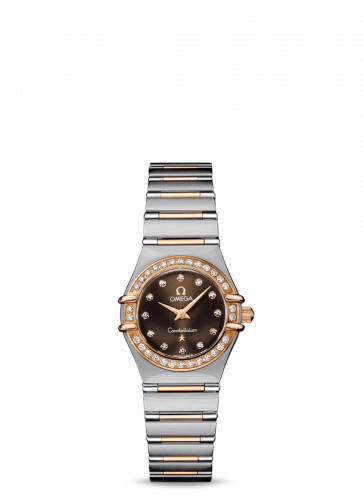 Constellation Quartz 22.5 '95 Stainless Steel / Red Gold / Diamond / Brown