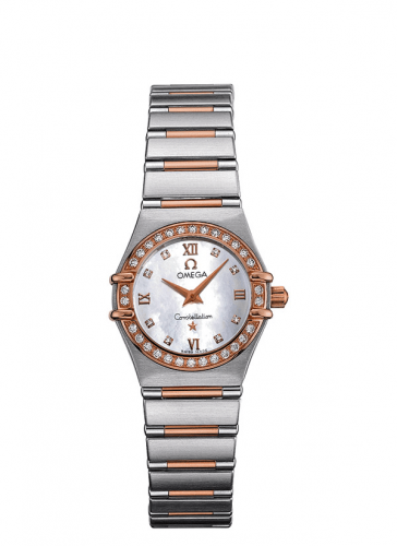 Constellation Quartz 22.5 Stainless Steel / Red Gold / Diamond / MOP
