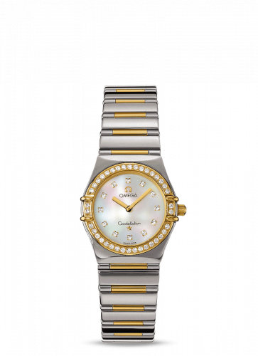 Constellation Quartz 25.5 My Choice Stainless Steel / Yellow Gold / Diamond / MOP