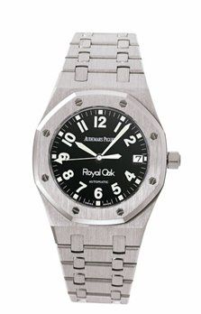 Royal Oak 14790 Date Stainless Steel / Military