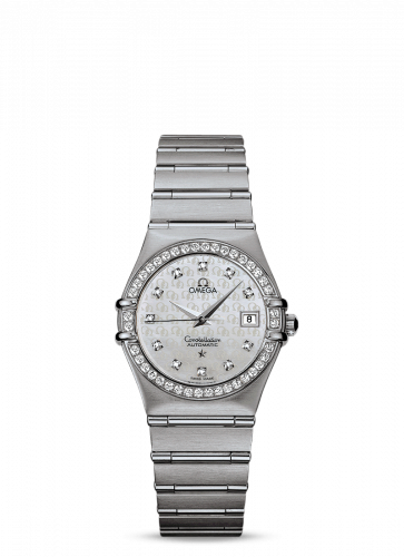 Constellation Automatic 27.5 '95 Stainless Steel / Diamond / Silver Omega