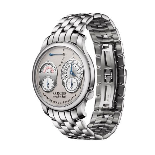 Souveraine Chronomètre à Résonance 40 Platinum / Grey / Bracelet