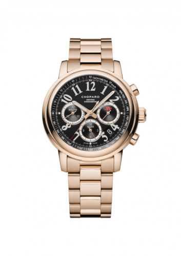 Mille Miglia Chronograph Rose Gold / Black / Bracelet