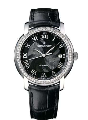 Jules Audemars Selfwinding White Gold / Diamond / Black d'Occasion