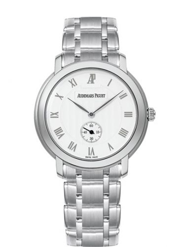 Jules Audemars Small Seconds White Gold / Silver / Bracelet d'Occasion