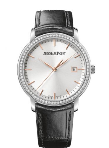 Jules Audemars Selfwinding White Gold / Diamond / Silver d'Occasion