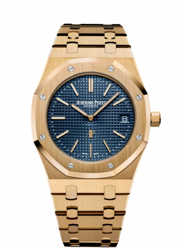 Royal Oak Extra-Thin Yellow Gold / Blue