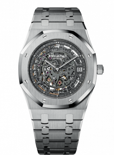 Royal Oak Openworked 15203 Extra-Thin 40th Anniversary Platinum