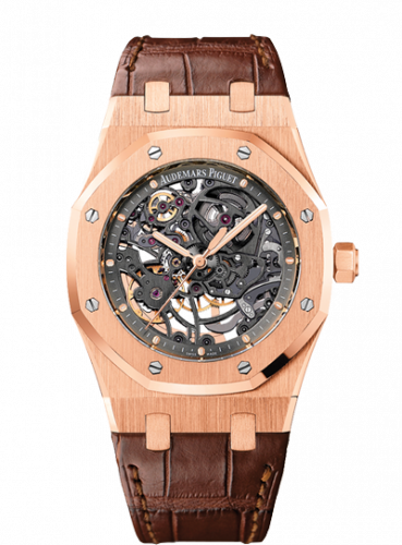Royal Oak Openworked Selfwinding Pink Gold / Strap