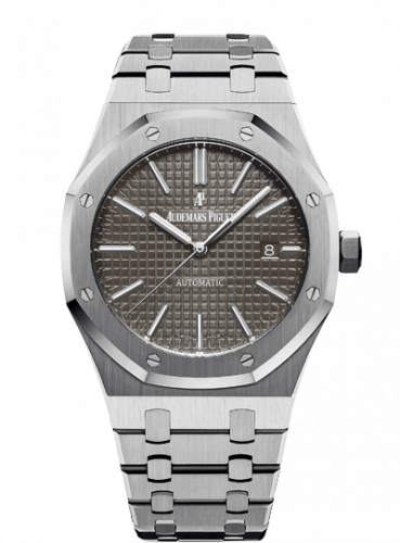 Royal Oak 15400 Stainless Steel / Grey