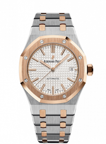 Royal Oak 15450 Selfwinding Stainless Steel / Pink Gold / Silver