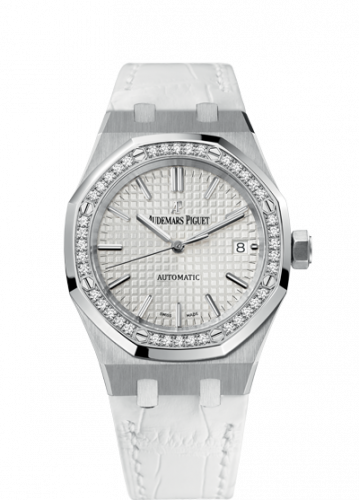 Royal Oak 15451 Selfwinding Stainless Steel / Diamond / Silver / Strap