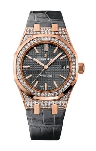 Royal Oak 15452 Selfwinding Pink Gold / Slate / Strap