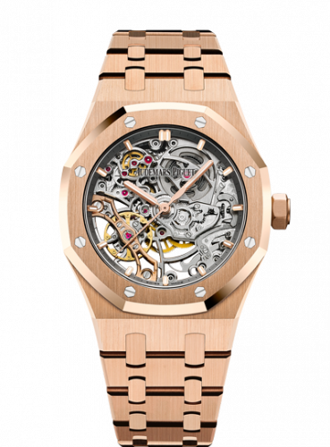 Royal Oak 37 Double Balance Wheel Openworked Pink Gold