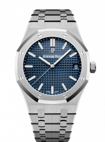Royal Oak 15500 Stainless Steel / Blue