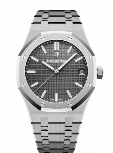 Royal Oak 15500 Stainless Steel / Grey