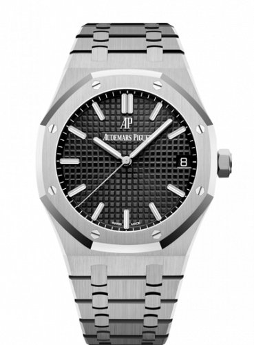 Royal Oak 15500 Stainless Steel / Black